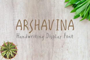 Arshavina: A Distinct Display Font for Your Creative Projects