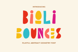Bioli Bounces Font: A Playful Display Choice for Web Design