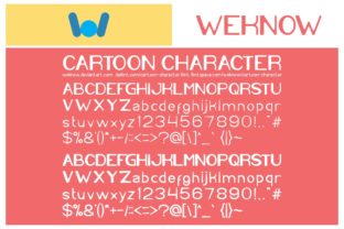Cartoon Character: A Clean Display Font for Modern Branding