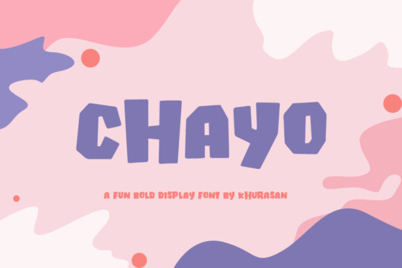 Choosing Chayo: A Display Font That Added Personality to a Landing Page Project
