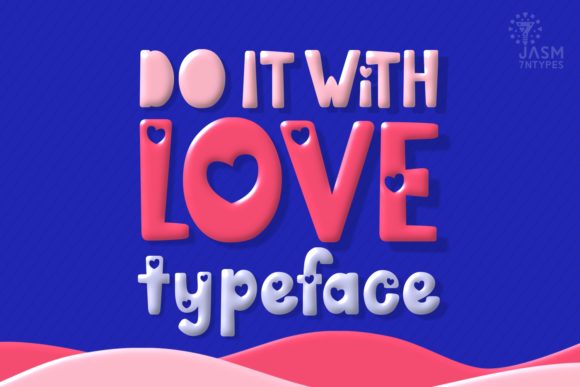 Crafting with Elegance: The Do It with Love Display Font