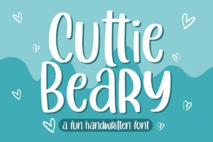 Cuttie Beary: A Charming Font for Engaging Editorial Design