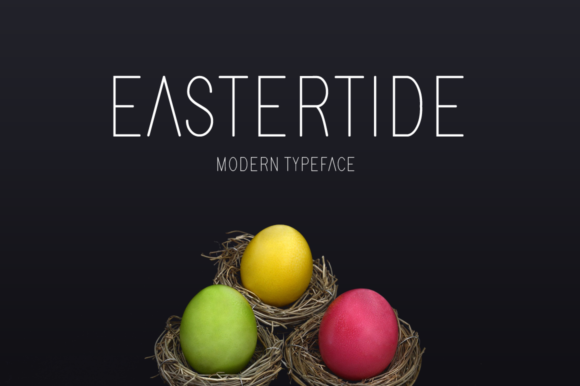 Eastertide: A Display Font for Thoughtful Editorial Design