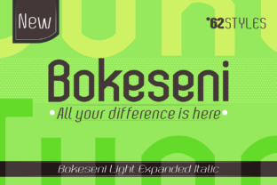 Enhance Your Editorial Design with Bokeseni Light Expanded Italic