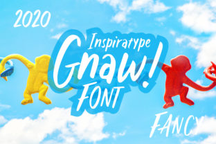 Gnaw: A Quirky Display Font for Authentic Brands