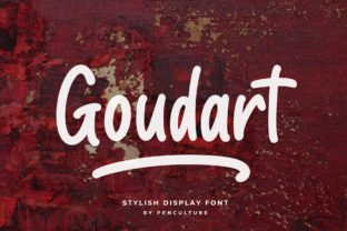 Goudart: The Designer’s Display Font for Modern Character