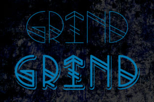 Grind: A Playfully Bold Display Font for Modern Web Design