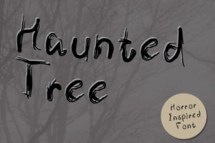 Haunted Tree: A Font for Your Darkest Campaigns and Most Engaging Designs