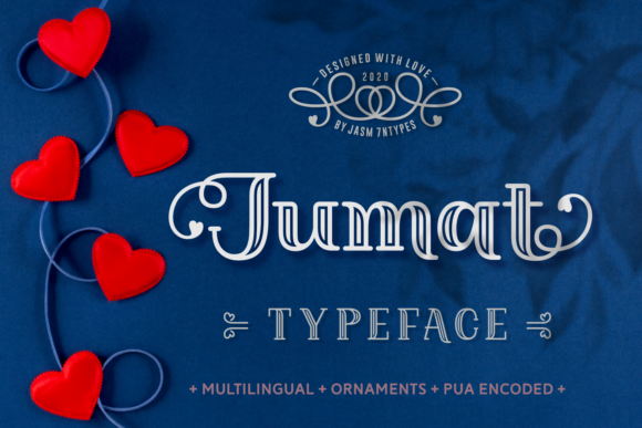 Jumat: A Display Font for Editorial Elegance