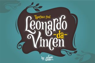 Leonardo Da Vincen: A Display Font with Organic Charm