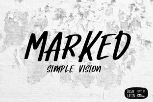 Marked: A Font with a Stamp of Character