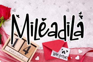 Mileadila: A Sweet and Simple Font for Your Brand's Romantic Charm