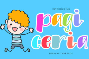 Pagi Ceria: A Playful Display Font for Creative Projects