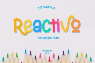 Reactivo: A Charming Display Font for Creative Makers