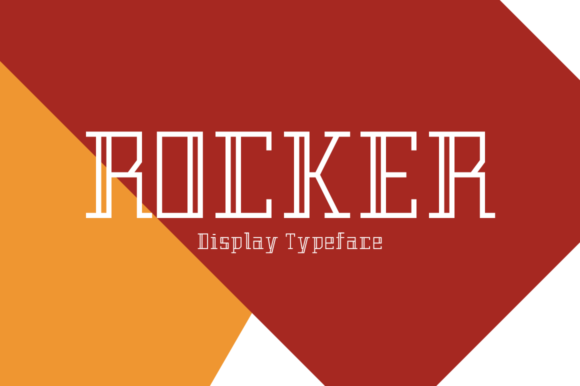 Rocker: A Display Font for Editorial Confidence