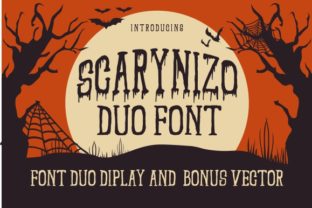Scarynizo: A Display Font for Fearful Digital Design