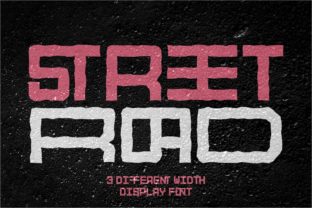 Street Road: A Display Font for Editorial Elegance