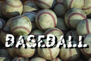 The Baseball Softball Lace Font: A Display Typeface for Editorial Mood