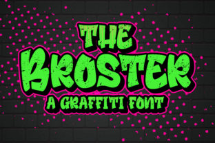The Broster: A Display Font for Editorial Character