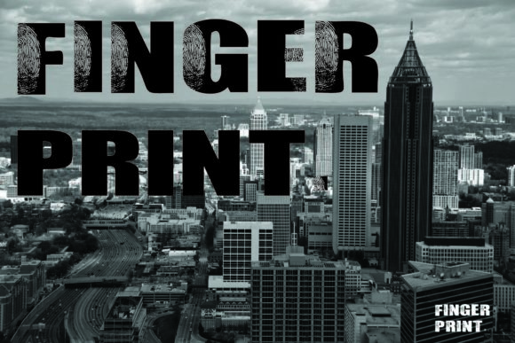 The Finger Print Font: A Versatile Choice for Everyday Branding