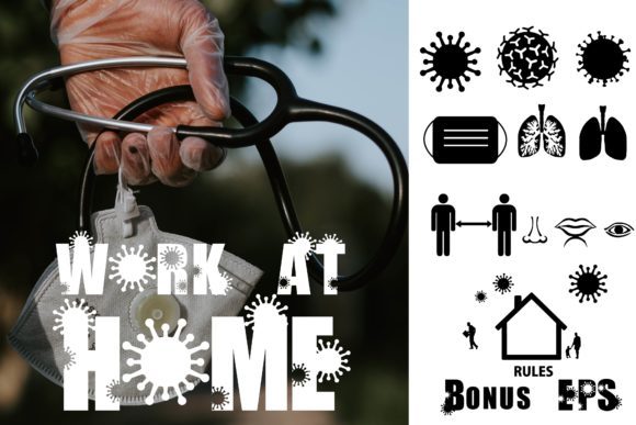 Work at Home: A Modern Display Font for Web Design